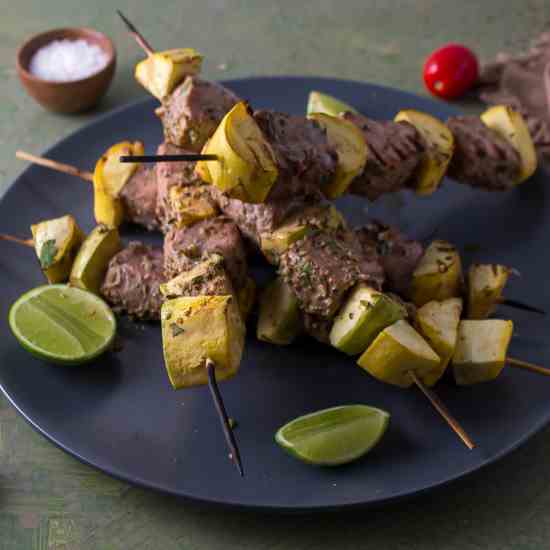 Lime Coriander Marinade with Grilled Tuna