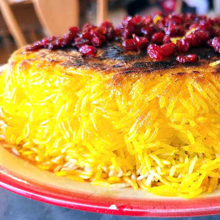 Tahdig with Barberries