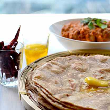 soft and delicious ghee rotis