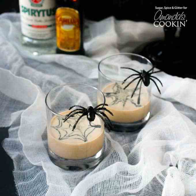 Spiderweb Cream Cocktail