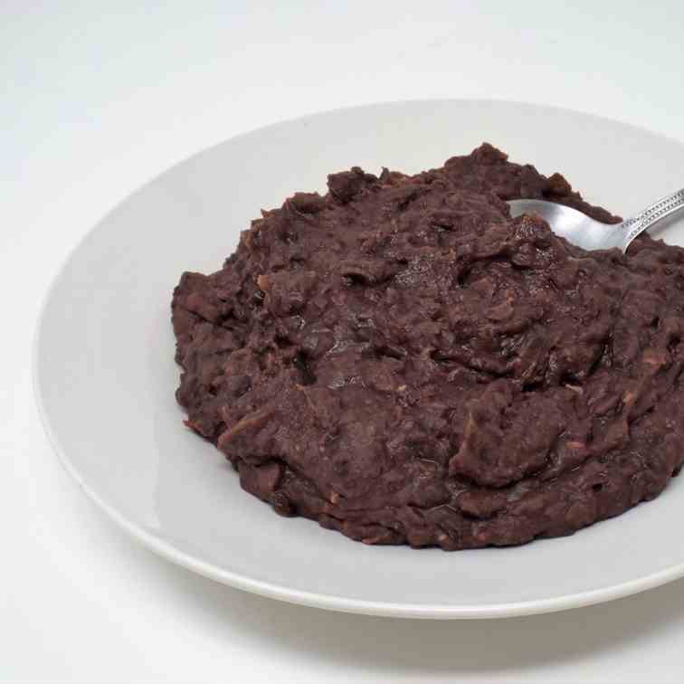 Crock-Pot Refried Black Beans