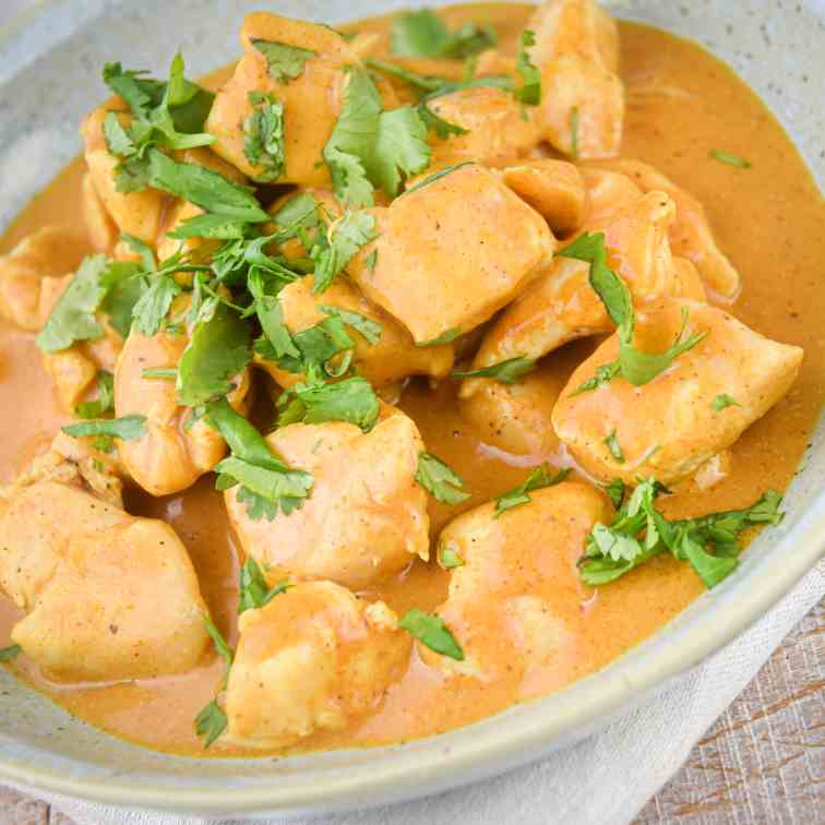 Electric Skillet Butter Chicken