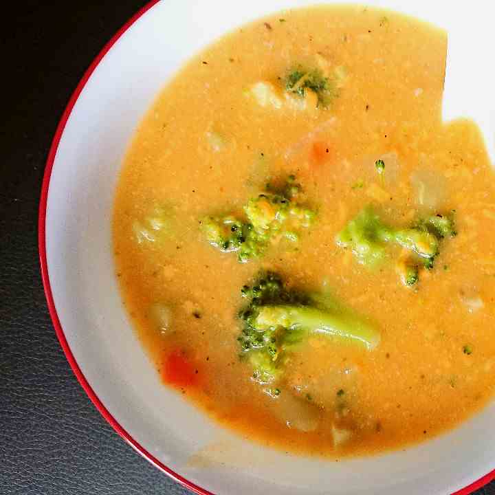 Allergy Friendly Broccoli Cheddar Soup