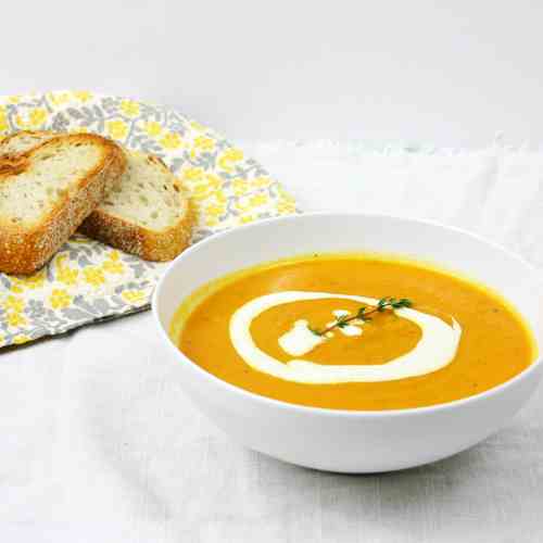 Roasted Carrot & Parsnip Soup