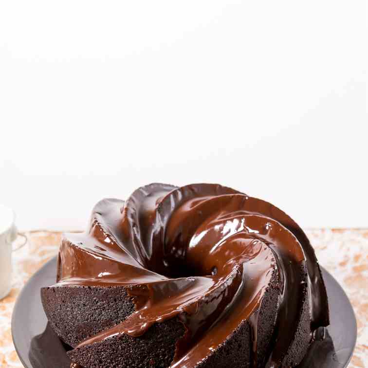 Devil's Food Chocolate Bundt Cake