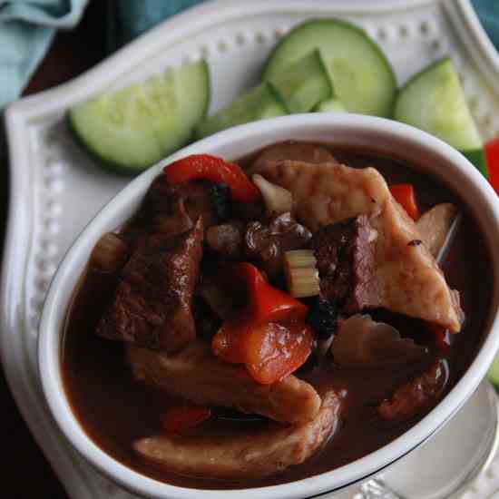 Portobello Beef Stew