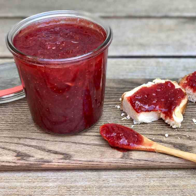 Strawberry-Orange Quick Jam