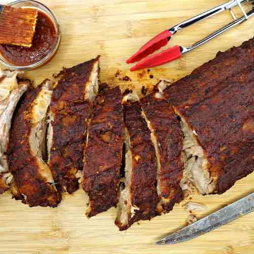 Oven-Baked Fall Off the Bone BBQ Paleo Rib