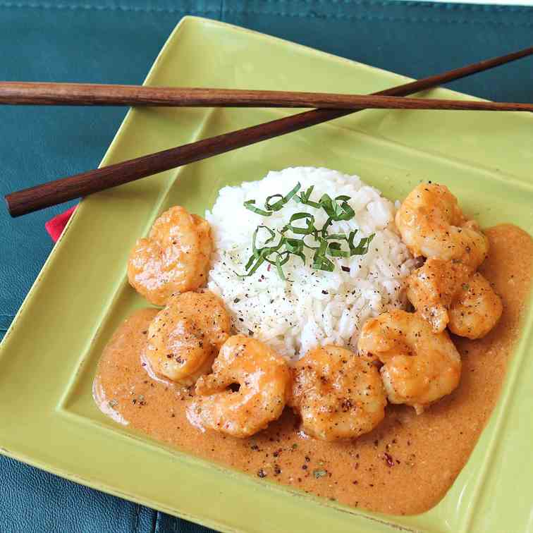 Coconut Lemongrass Shrimp