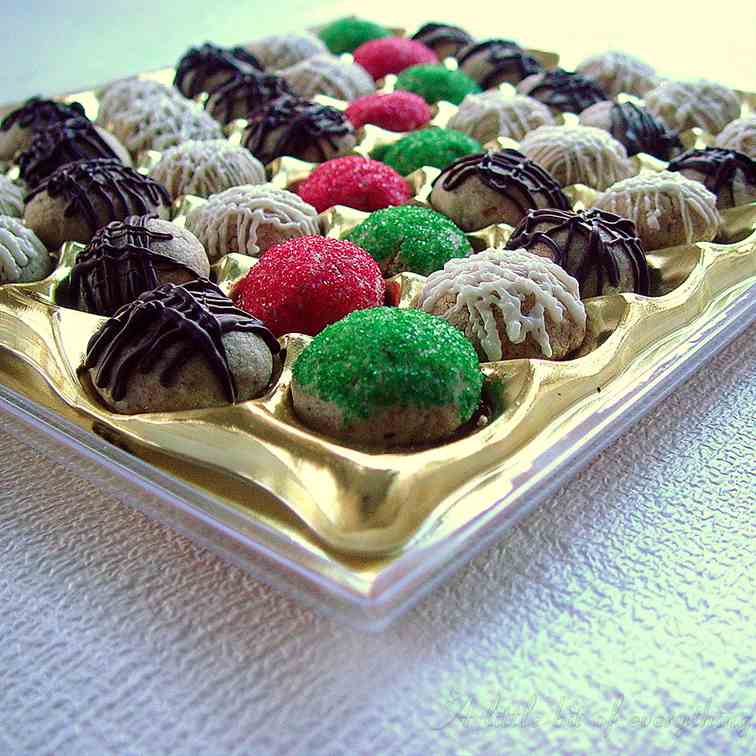 Chocolate walnut candy box