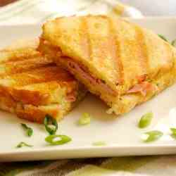 Ham and Gruyere Panini