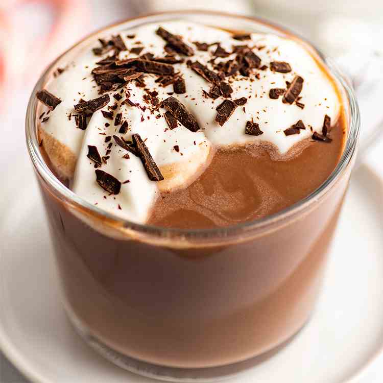 The Best Crockpot Hot Chocolate