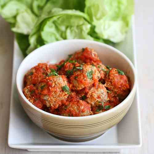 Baked Turkey, Quinoa & Zucchini Meatballs