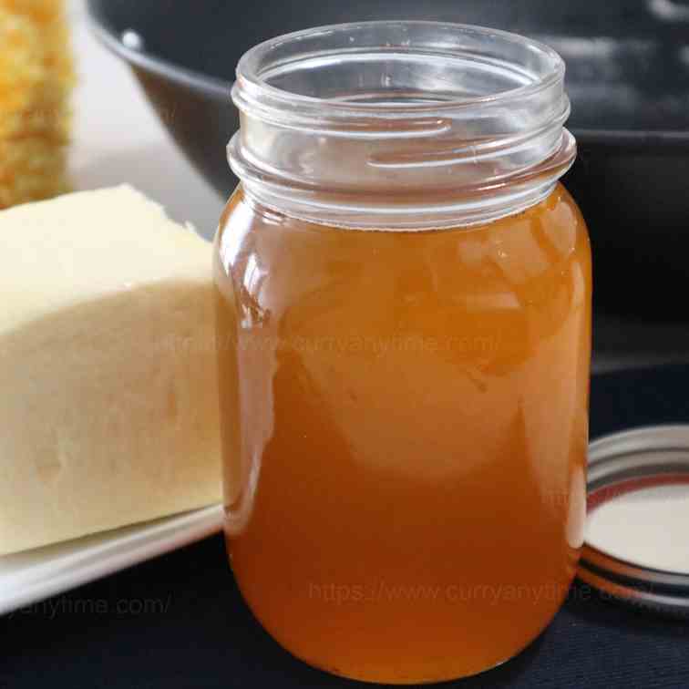 Traditional Homemade Ghee-Clarified Butter