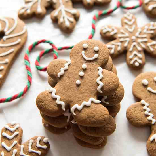 Soft - Chewy Gingerbread Men Cookies