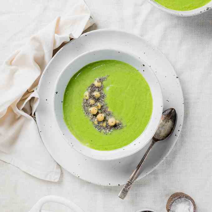 Vegan Cream Of Broccoli Soup
