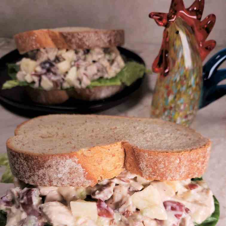 Pecan Chicken Salad Sandwiches