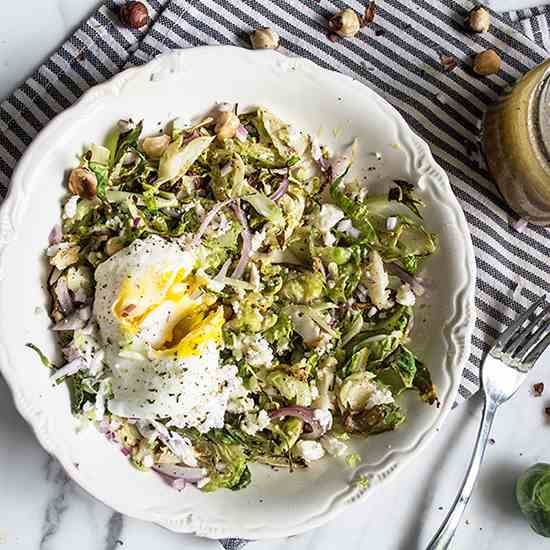 Brussels Sprouts Breakfast Bowl