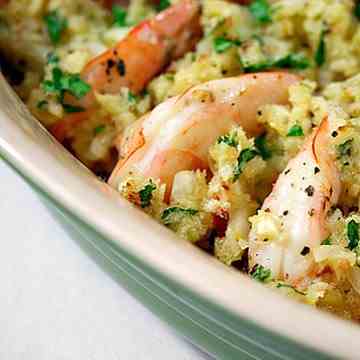 Shrimp Scampi Bake Recipe