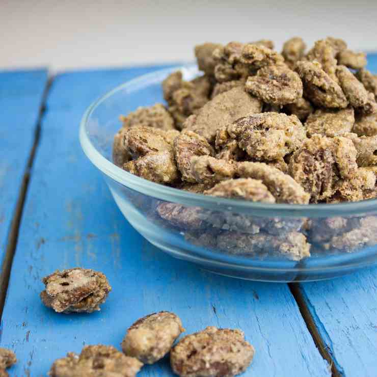 Baked Candied Pecans