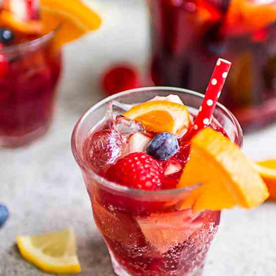 Quick and easy sangria