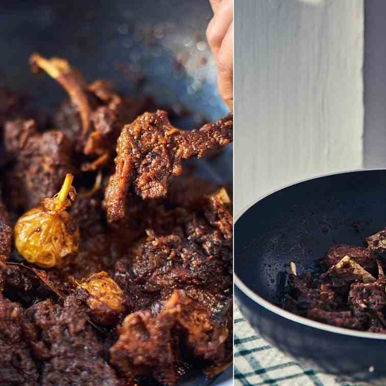 Gluten Free Bihari Mutton Bhuna Recipe