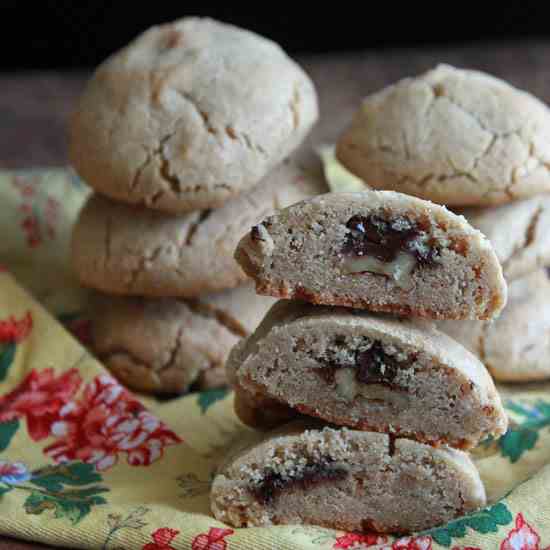 Chocolate Walnut Shortbread