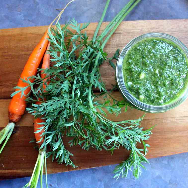 Carrot green Pesto
