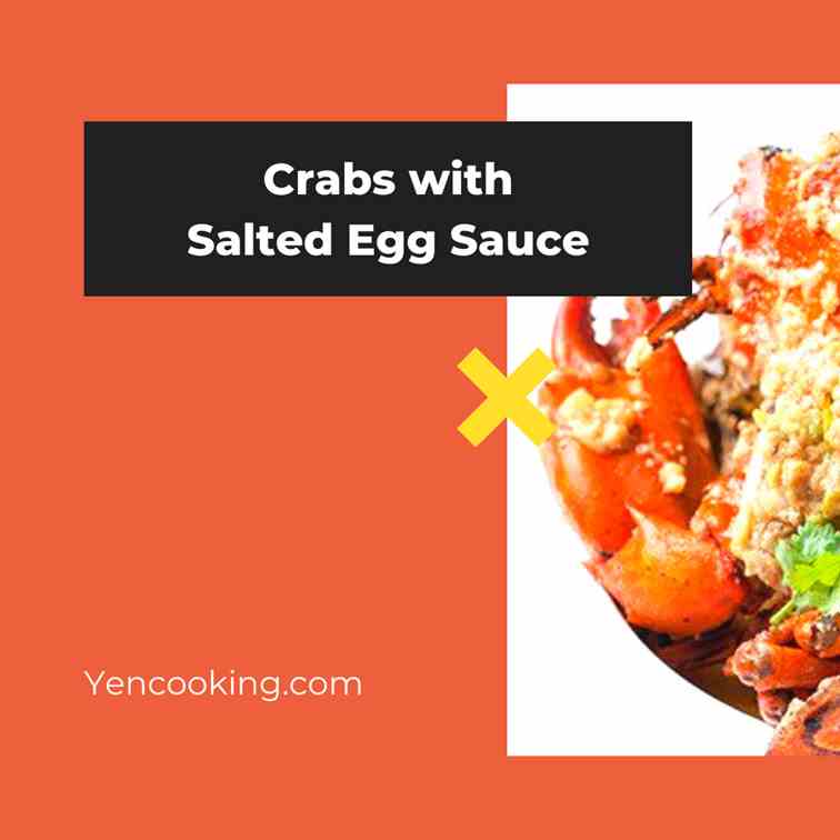 Crabs with Salted Egg Sauce
