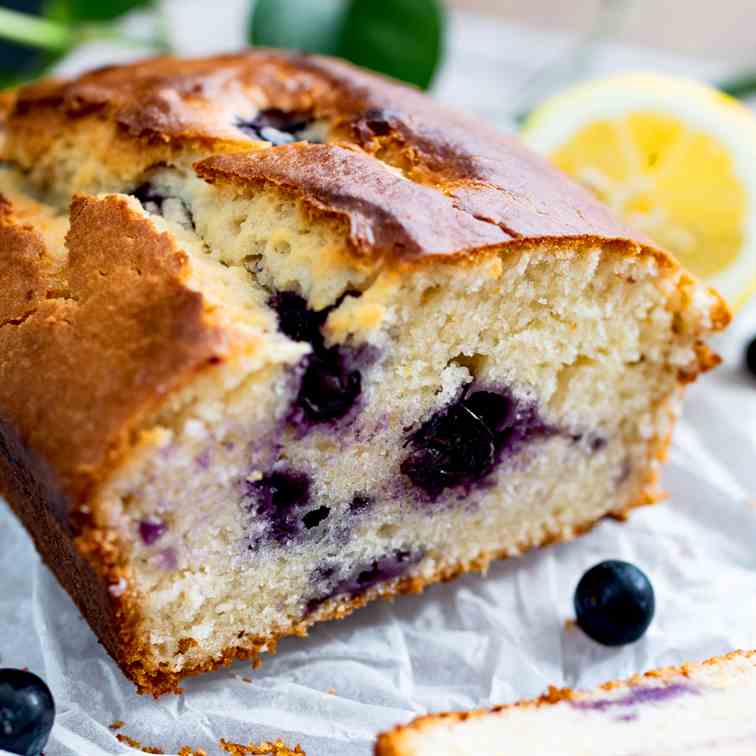 Lemon blueberry bread