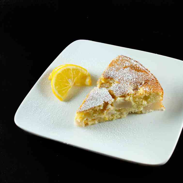 Italian Lemon-Pear Cake