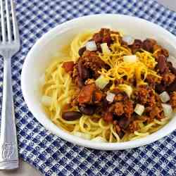 Cincinnati Turkey Chili