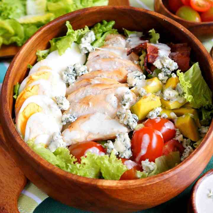 Healthy Cobb Salad with Chicken