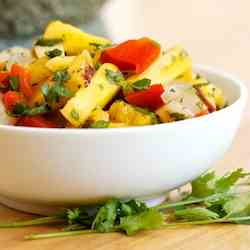 Grilled Pineapple Salsa