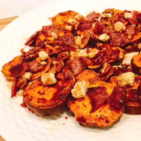 Bacon - Blue Cheese Sweet Potatoes