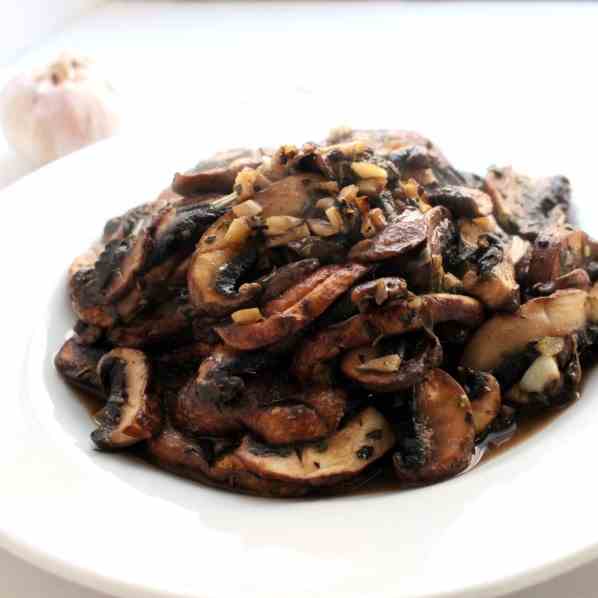 Fried Portobello Mushrooms