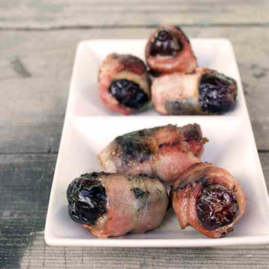 Crispy Bacon Wrapped Dates