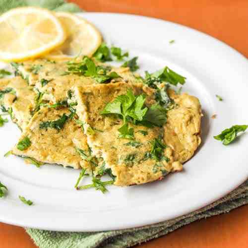 Arugula and Pesto Omelet