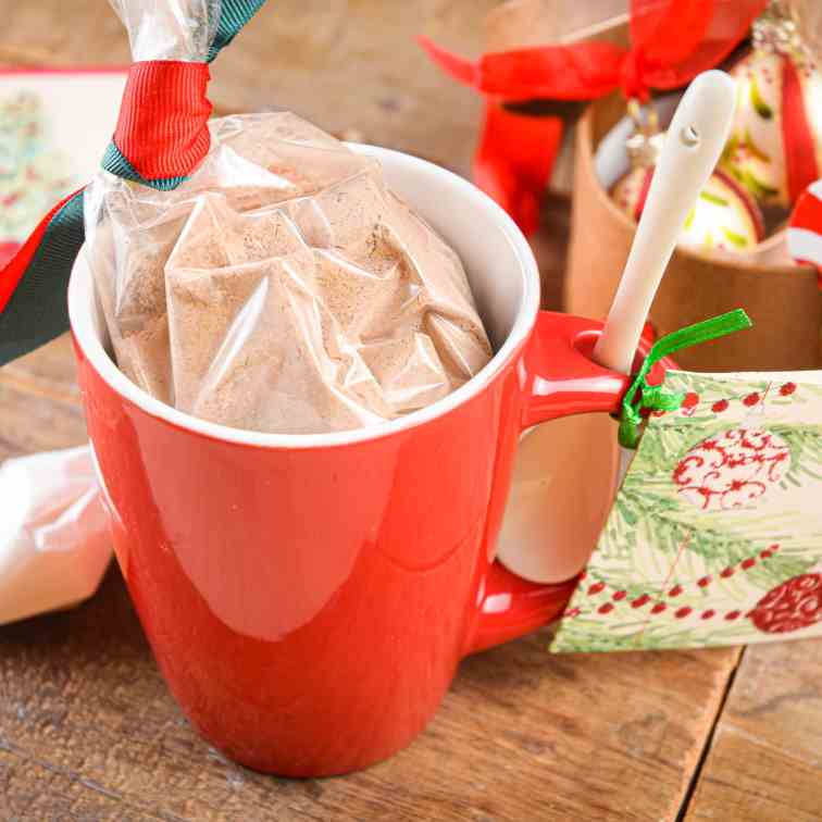 Food Gift Recipe- Fudgy Chocolate Mug Cake