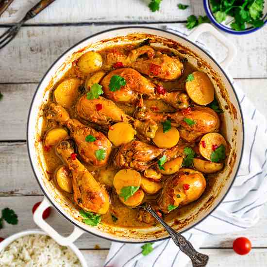 Easy Colombian Chicken Stew 